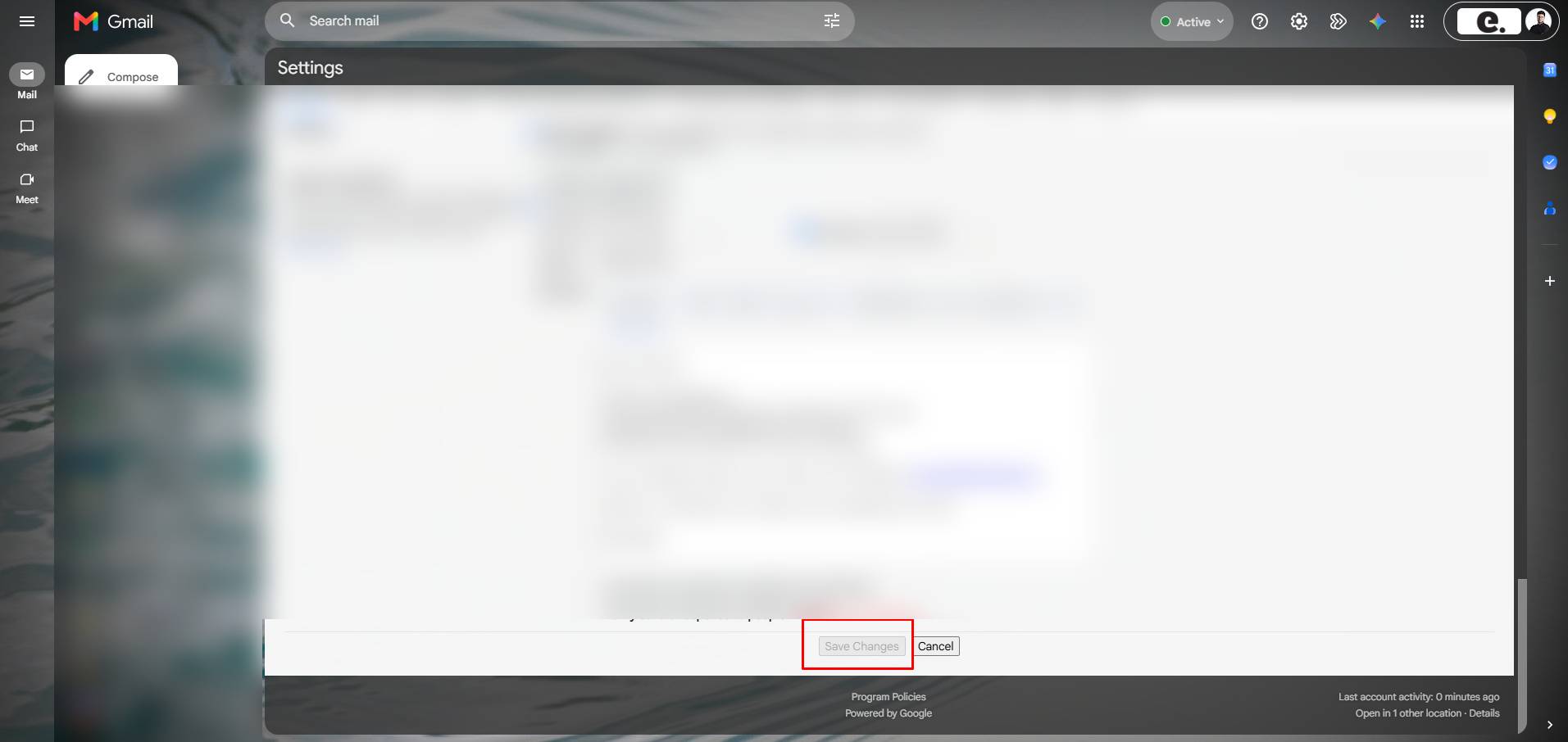 Gmail podešavanje potpisa - korak 4